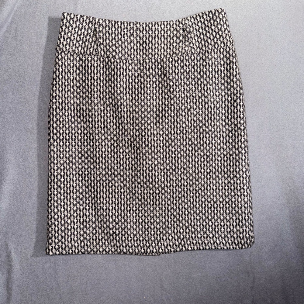 Susan Bristol (8) Vintage Wool Blend Tweed Pencil Dark Academia Office Career